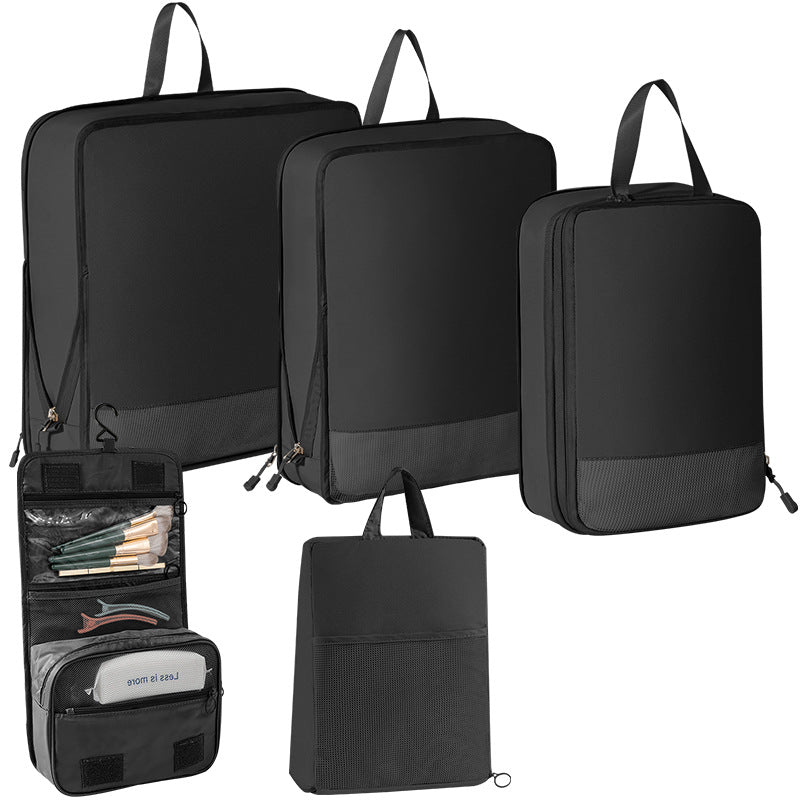 Travel Bag Set with Versatile Compartments and Pockets LoungeYard — product view 6