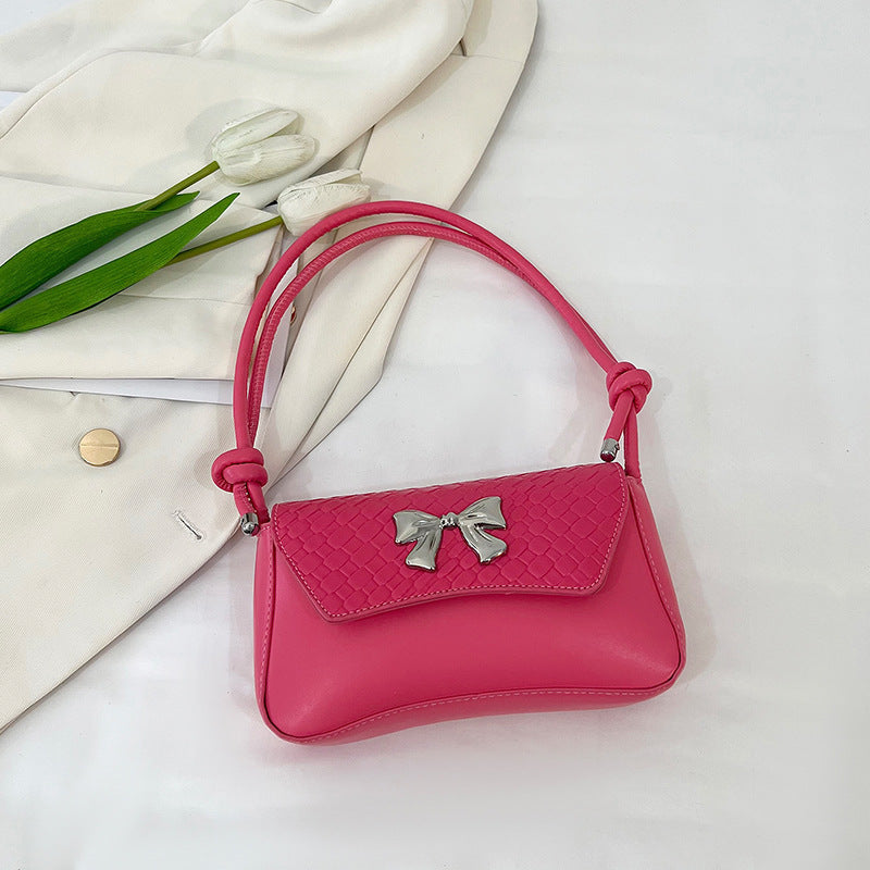 Chic Bow-Detail Handheld Clutch Bag LoungeYard — product view 6