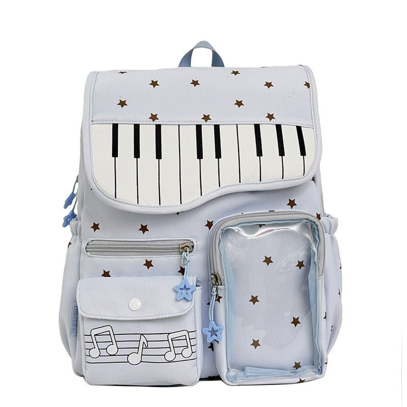 Musical-Themed School Backpack LoungeYard — product view 5