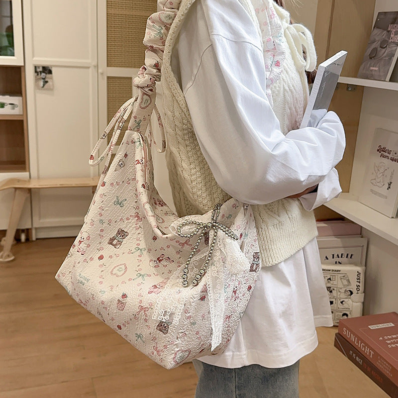 Playful Character-Themed Hobo Bag LoungeYard — product view 3