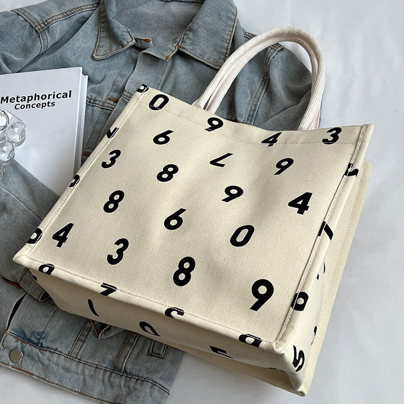 Casual Canvas Shopper Bag — product view 6