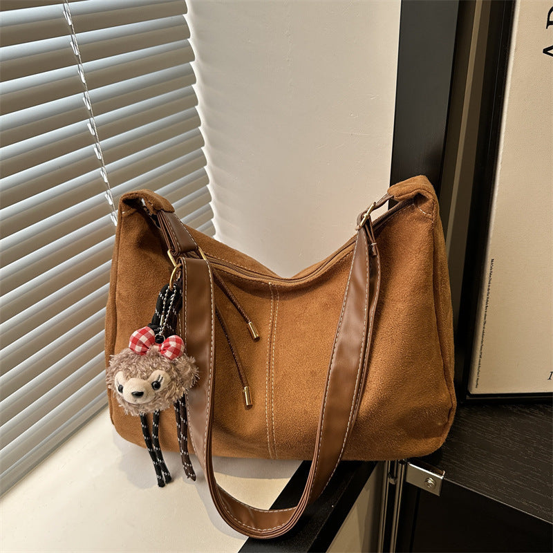 Soft Suede Hobo Handbag LoungeYard — product view 1