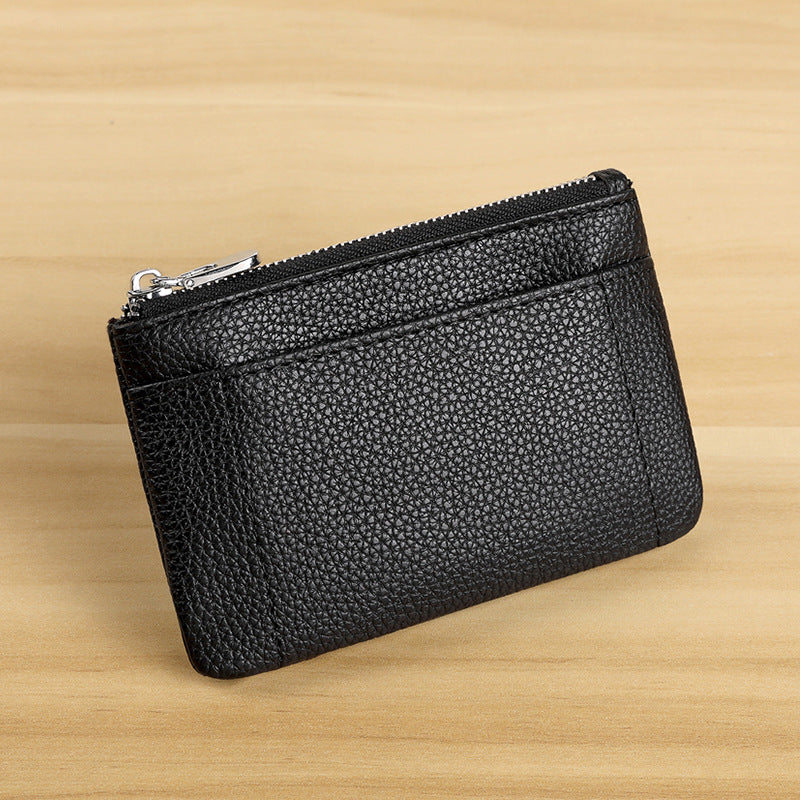 Premium Leather Zip Pocket Purse — product view 2