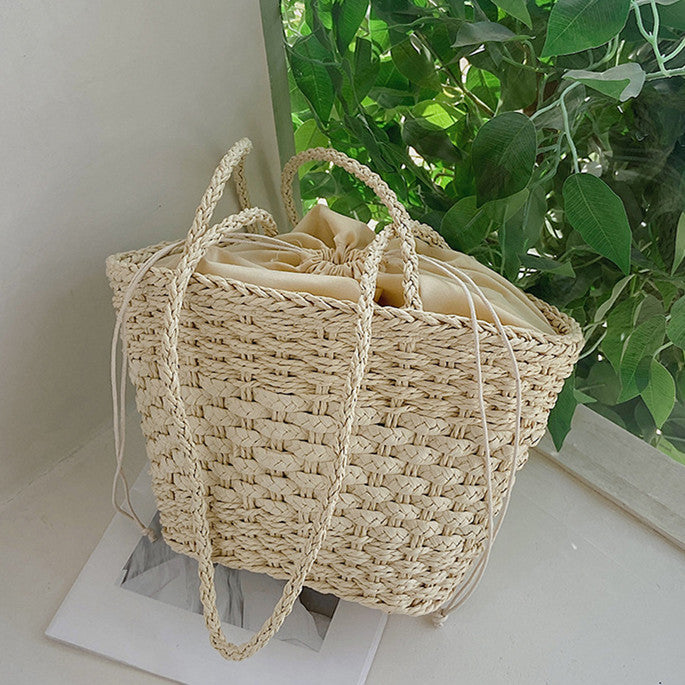 Handcrafted Basket Bag LoungeYard — product view 6