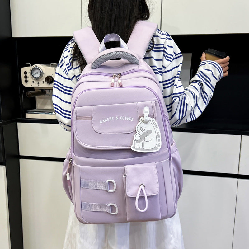 Stylish Multi-Pocket Backpack LoungeYard — product view 1