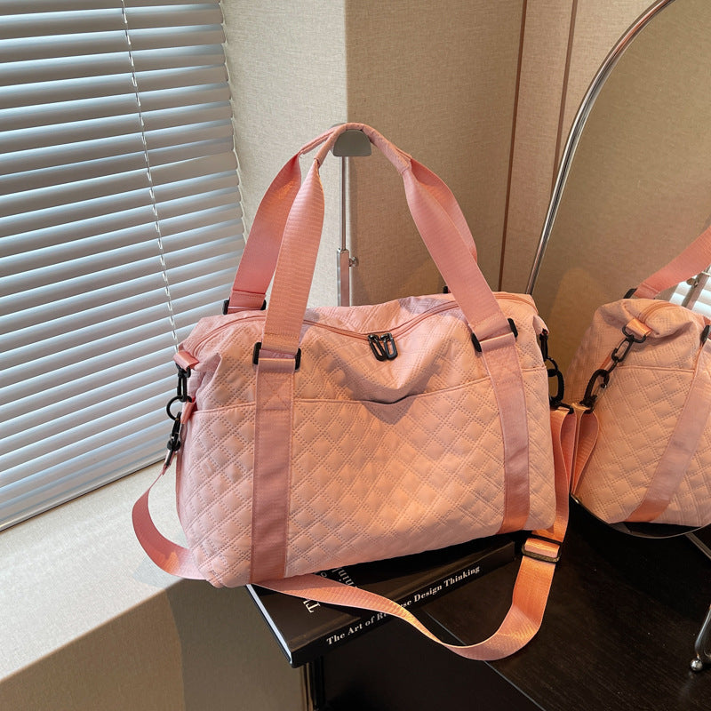 Quilted Travel Duffel Bag LoungeYard — product view 1