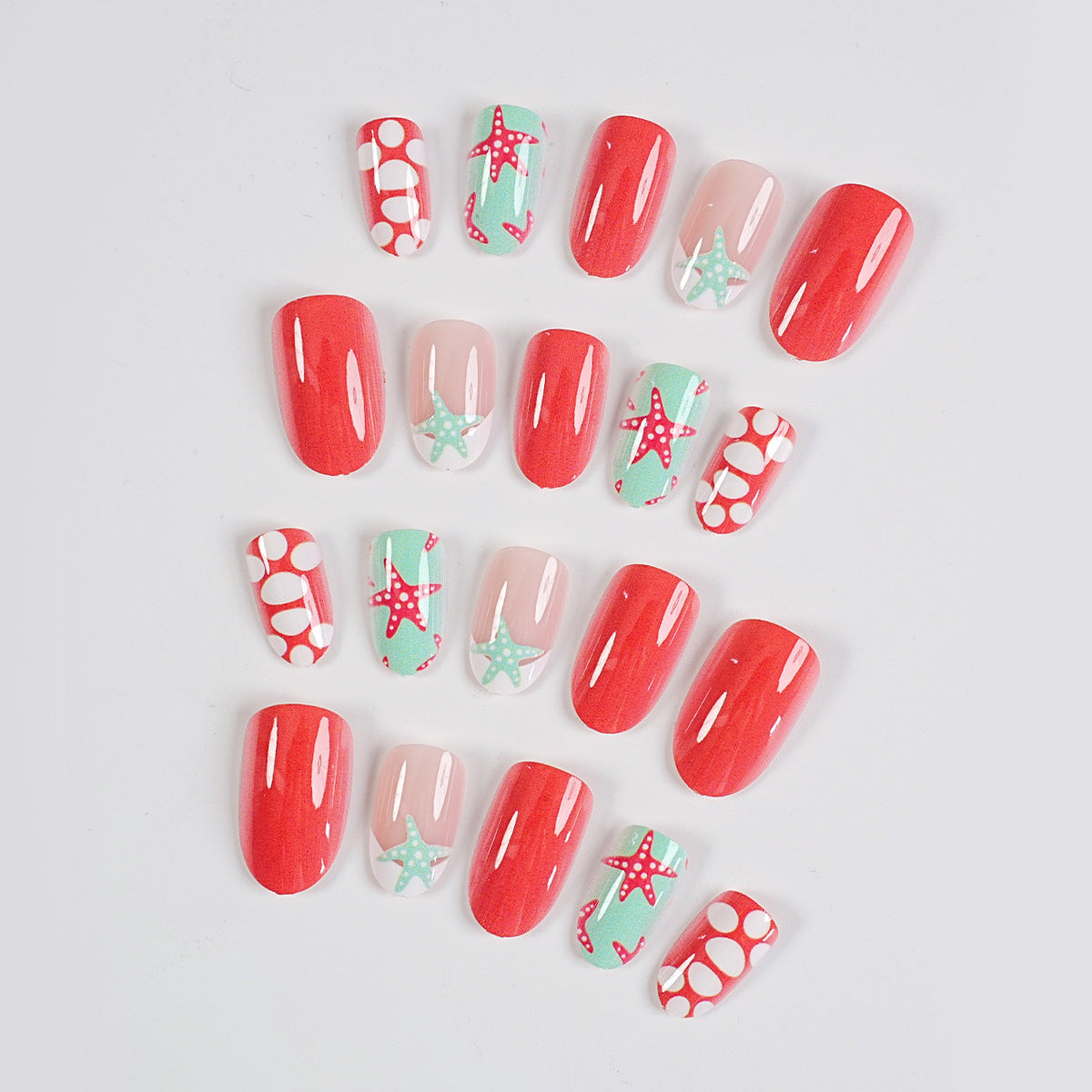 Premium Decorative Press-On Nail Art Set — product view 3