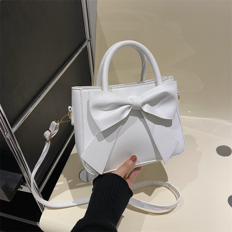 Chic Bow-Accented Handheld Bag — product view 7