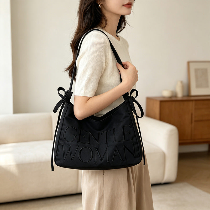 Stylish Satin Bucket Bag LoungeYard — product view 4