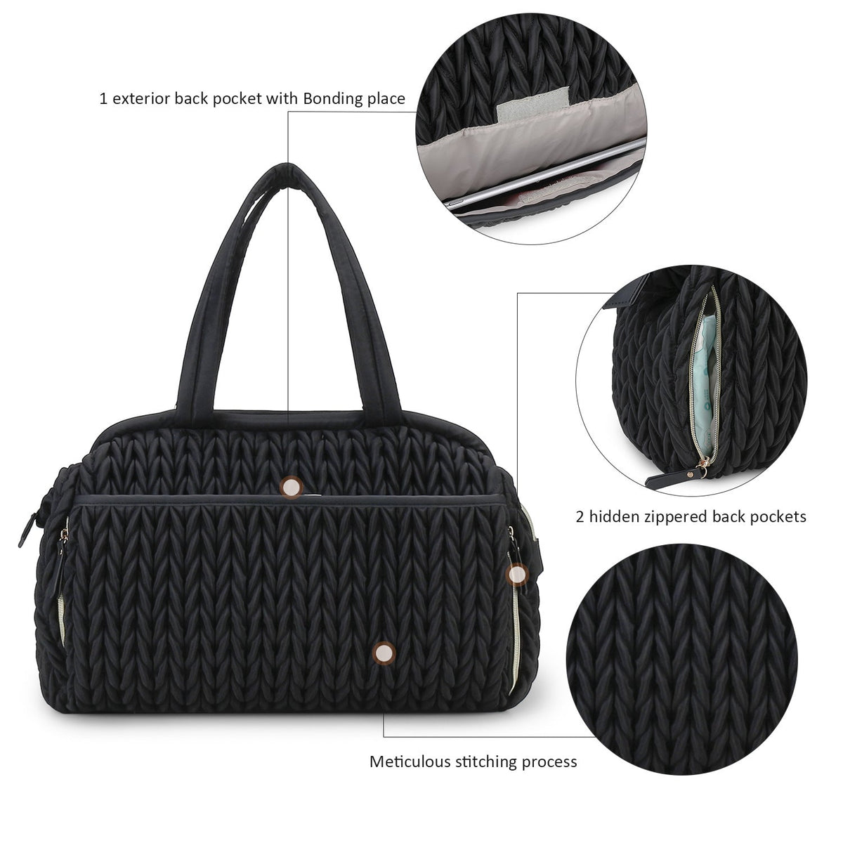 Sporty Weekend Bag LoungeYard — product view 4