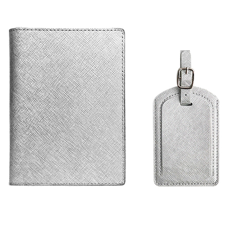Stylish Passport and Luggage Tag Set LoungeYard — product view 4