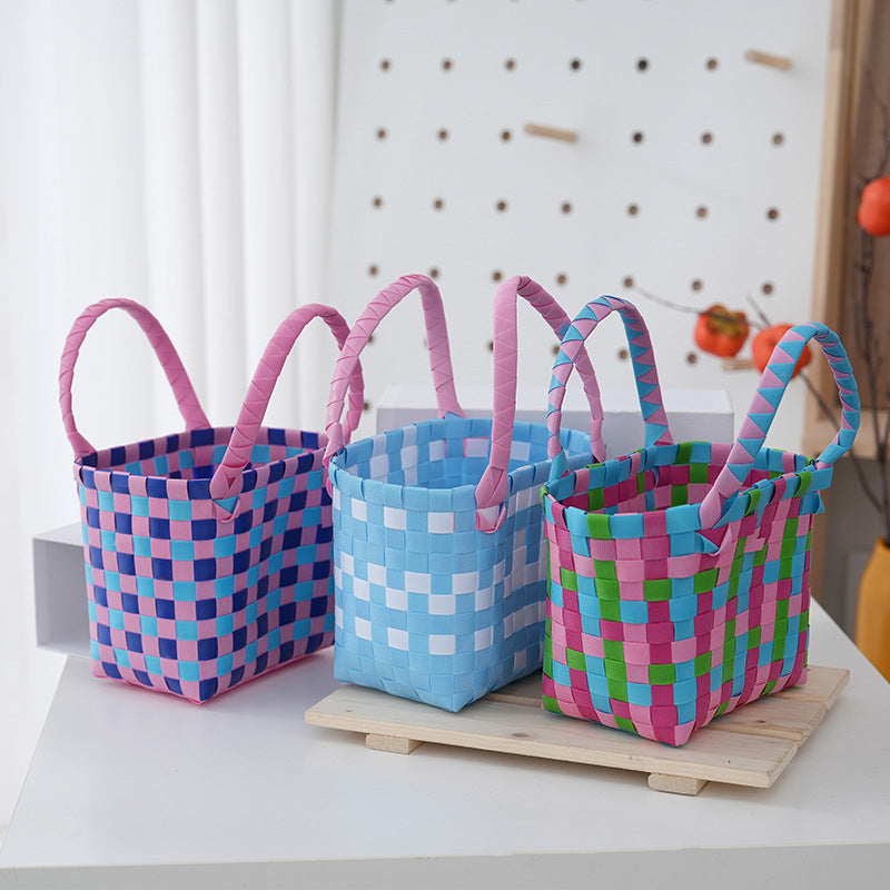 Playful and Braided Tote Bag LoungeYard — product view 2