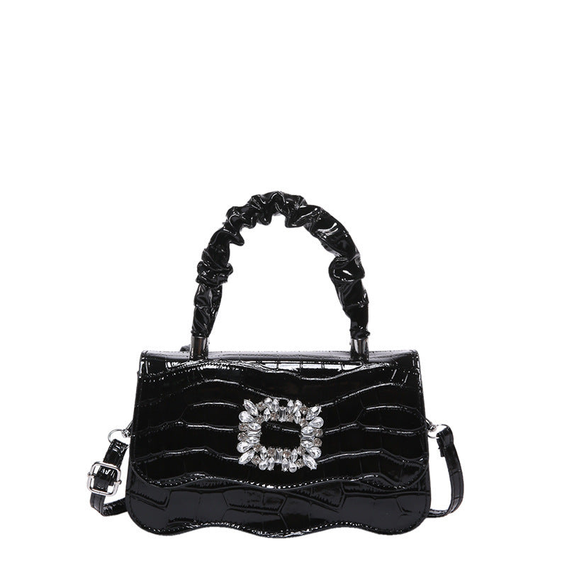Glamorous Crocodile Texture Evening Handbag LoungeYard — product view 5