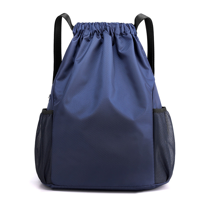 Sporty backpack with mesh pockets LoungeYard — product view 2