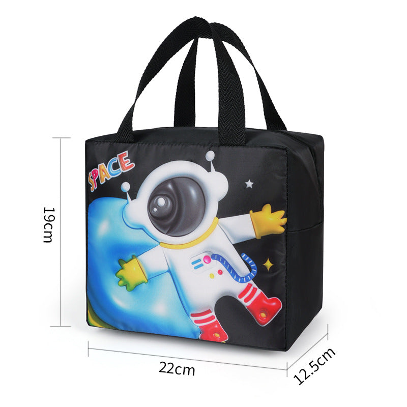 Cooler bag with playful cat design LoungeYard — product view 6