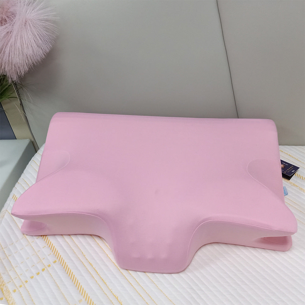 Ergonomic Sleep Pillow With Optimal Neck Support LoungeYard — product view 3