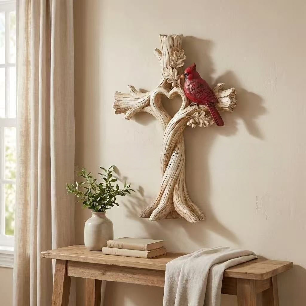 Inspirational Cross Wall Decor Bowlift — product view 1