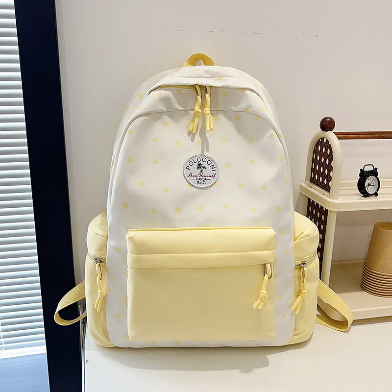 Star Patterned Backpack — product view 3