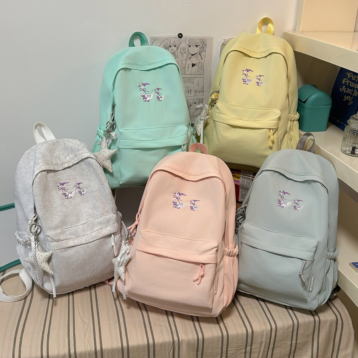Creative Illustrated Backpack LoungeYard — product view 4