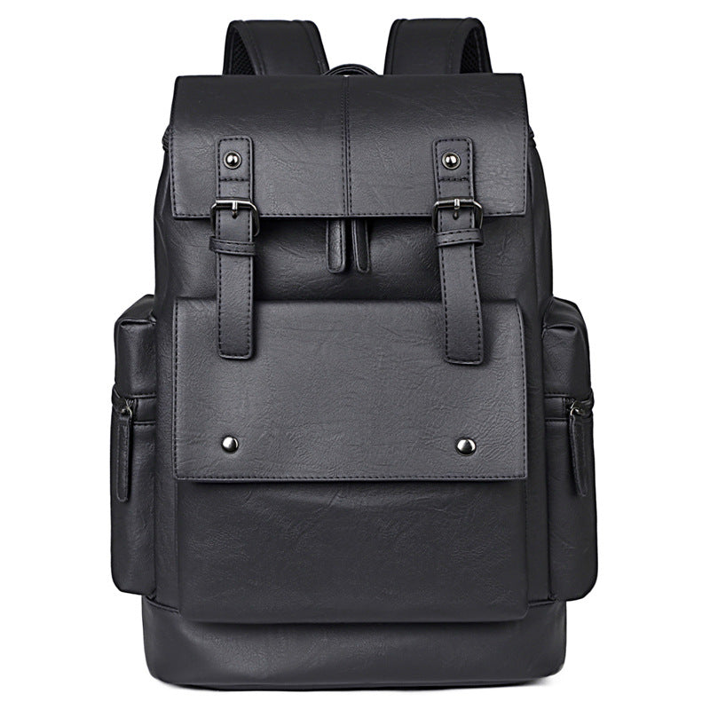 Elegant Backpack Made of Durable Synthetic Leather LoungeYard — product view 7