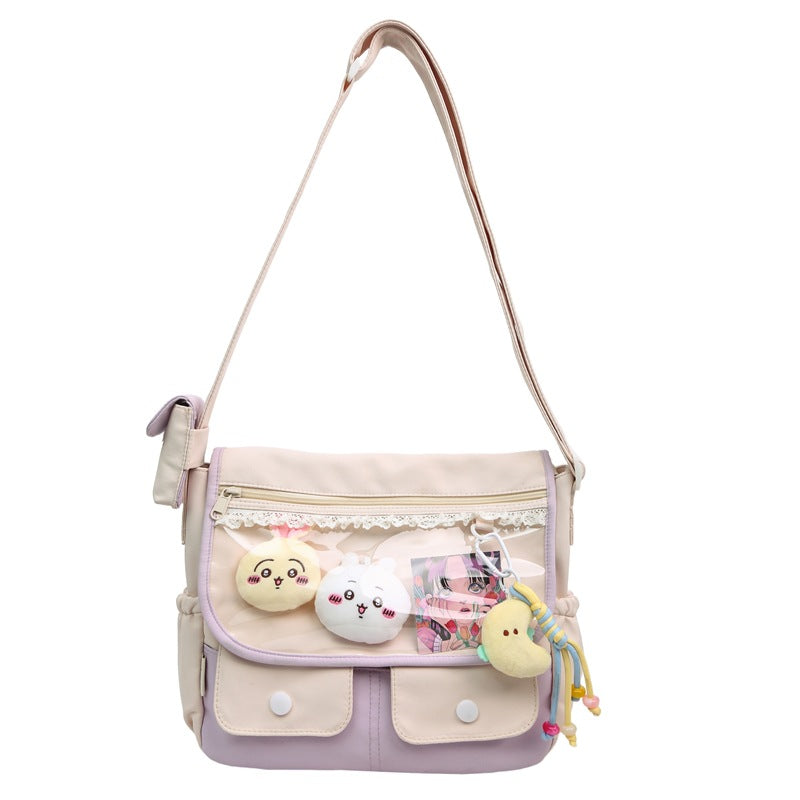 Cute Character-Themed Messenger Bag LoungeYard — product view 3