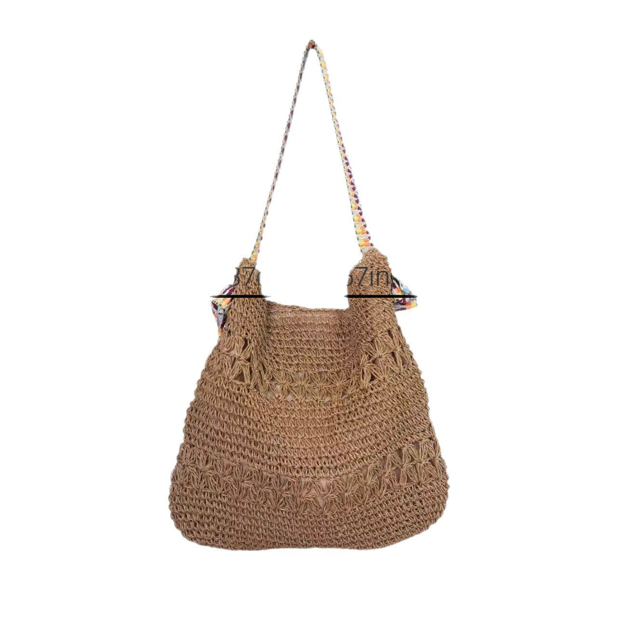 Summer macrame tote bag LoungeYard — product view 4