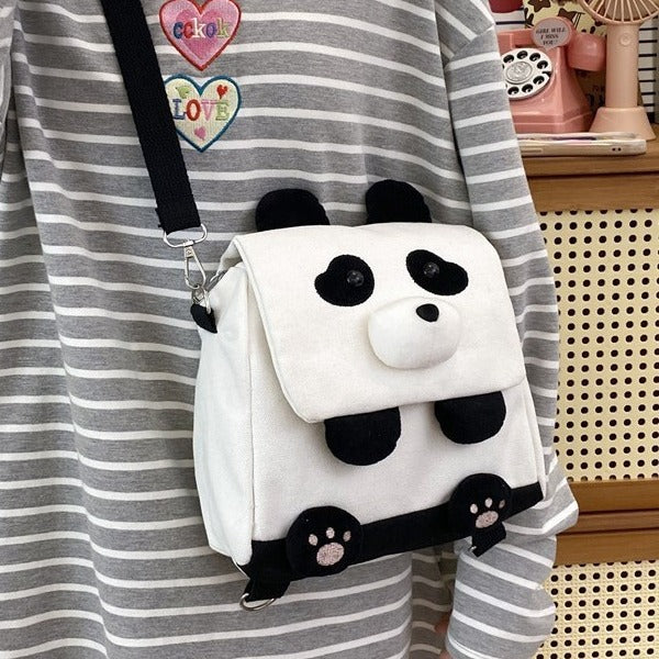 Cute Panda-Themed Mini Backpack — product view 2