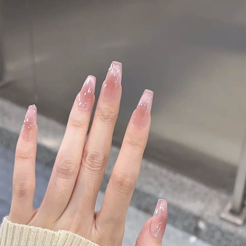 Glossy Long Tip Nail Extensions — product view 4