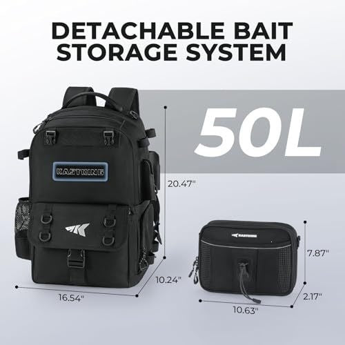 Multi-Compartment Fishing Tackle LoungeYard — product view 2