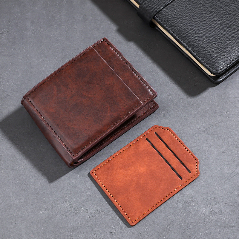 Slim Leather Wallet LoungeYard — product view 2