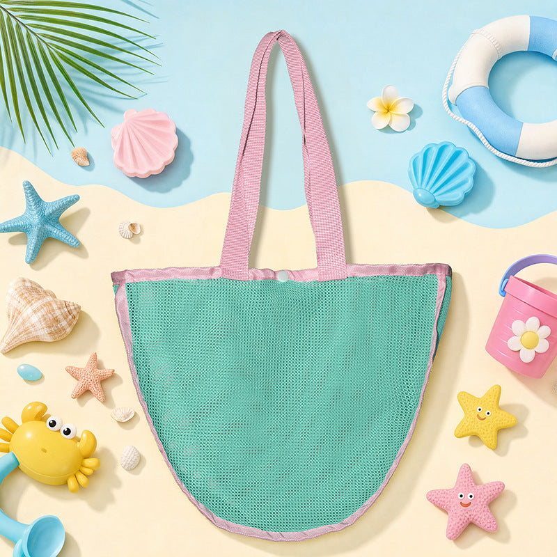 Multifunctional Beach Bag Made of Breathable Mesh LoungeYard — product view 7