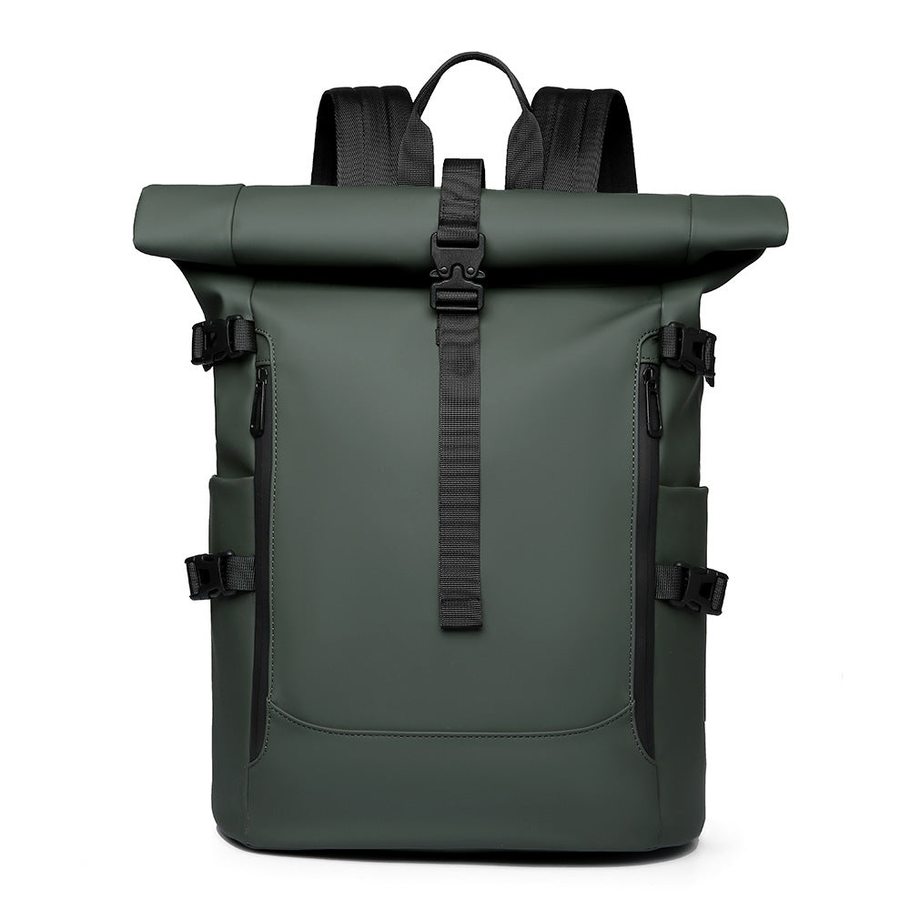 Waterproof Rolltop Backpack LoungeYard — product view 6