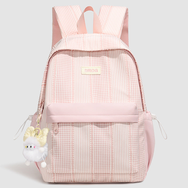 Playful Striped Backpack LoungeYard — product view 7
