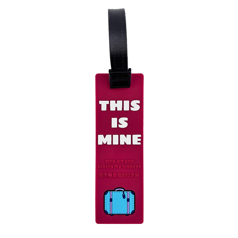 Unisex Personalized Travel Luggage Tag LoungeYard — product view 2
