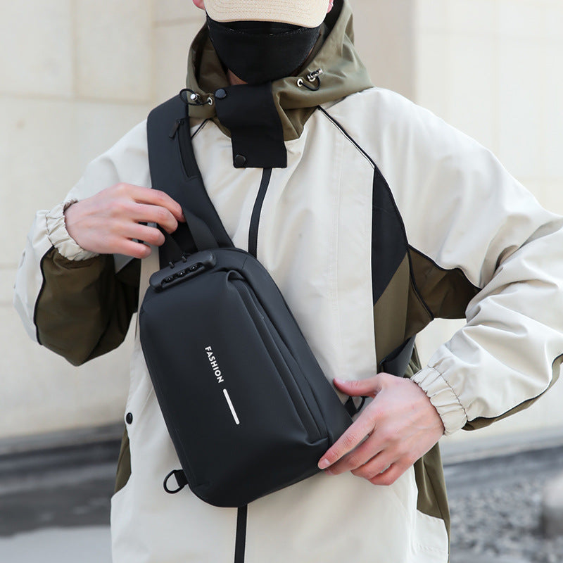 Waterproof Fashionable Sling Backpack LoungeYard — product view 6