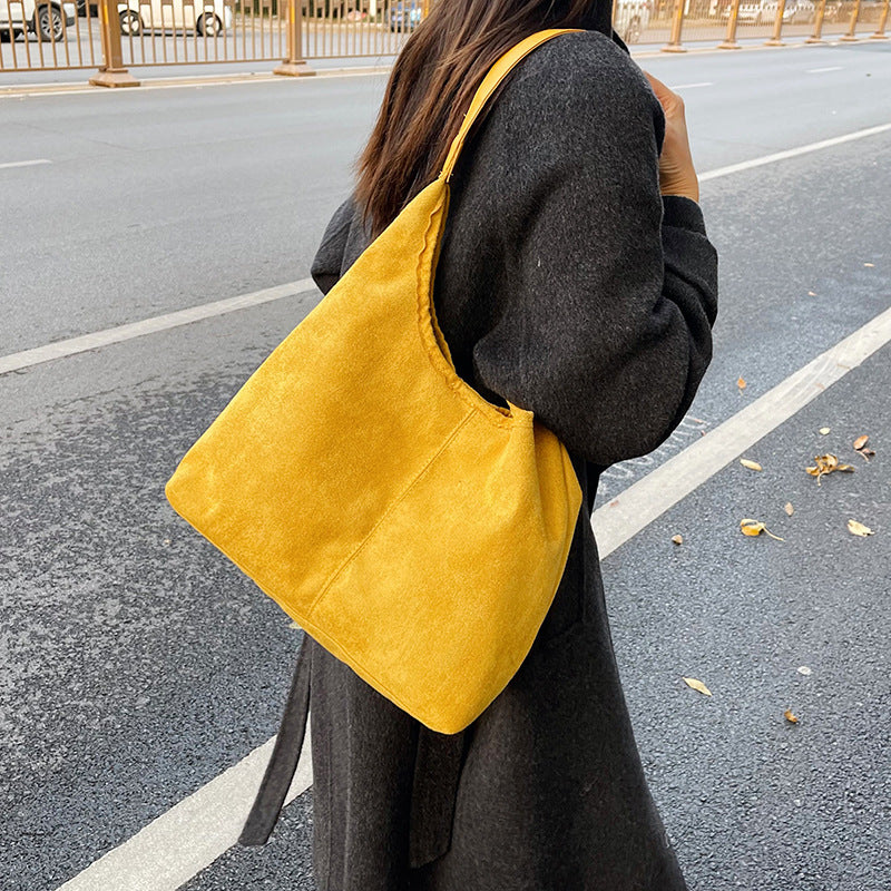 WoChic Suede Hobo Bag LoungeYard — product view 1