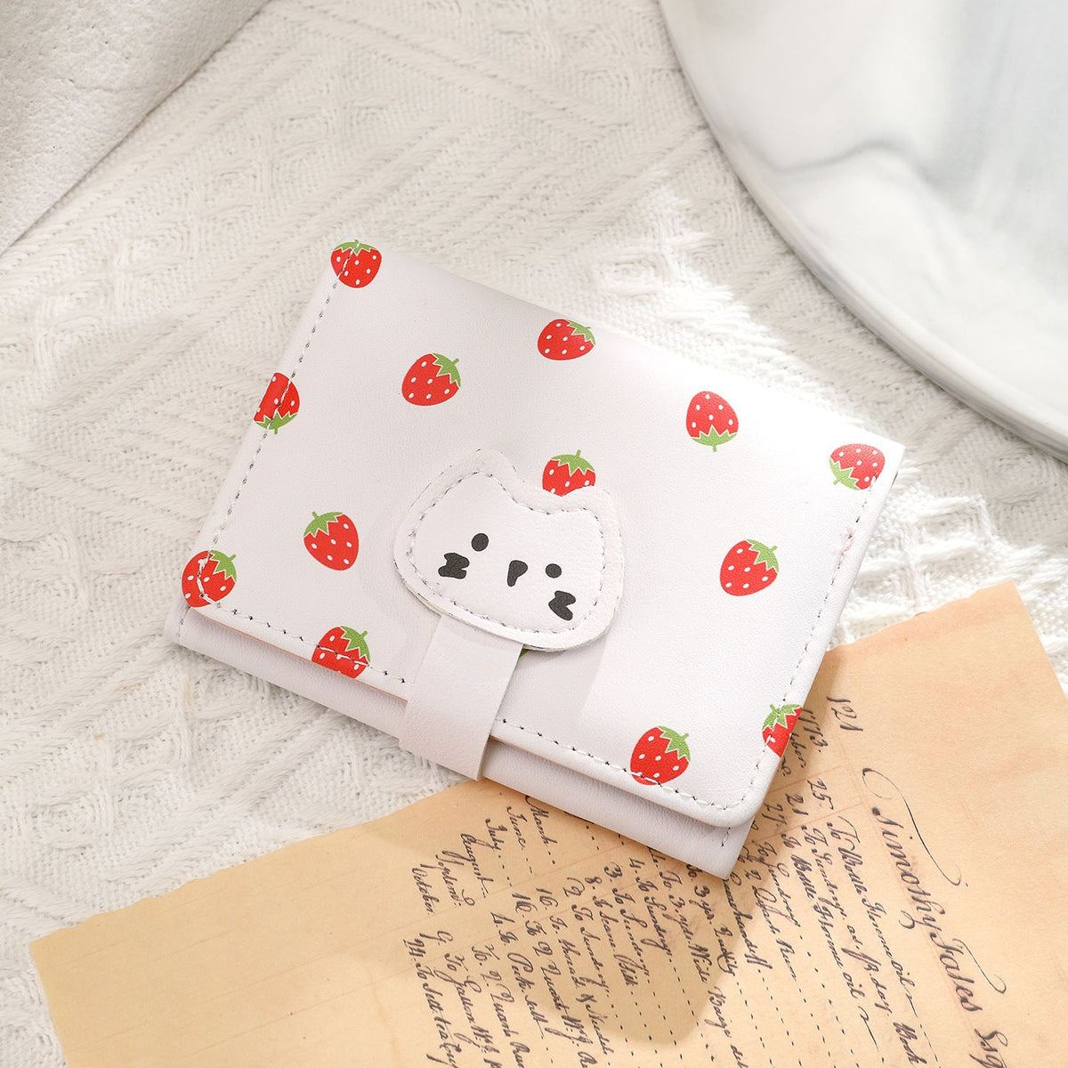 Playful Cat-Themed Card Wallet — product view 2