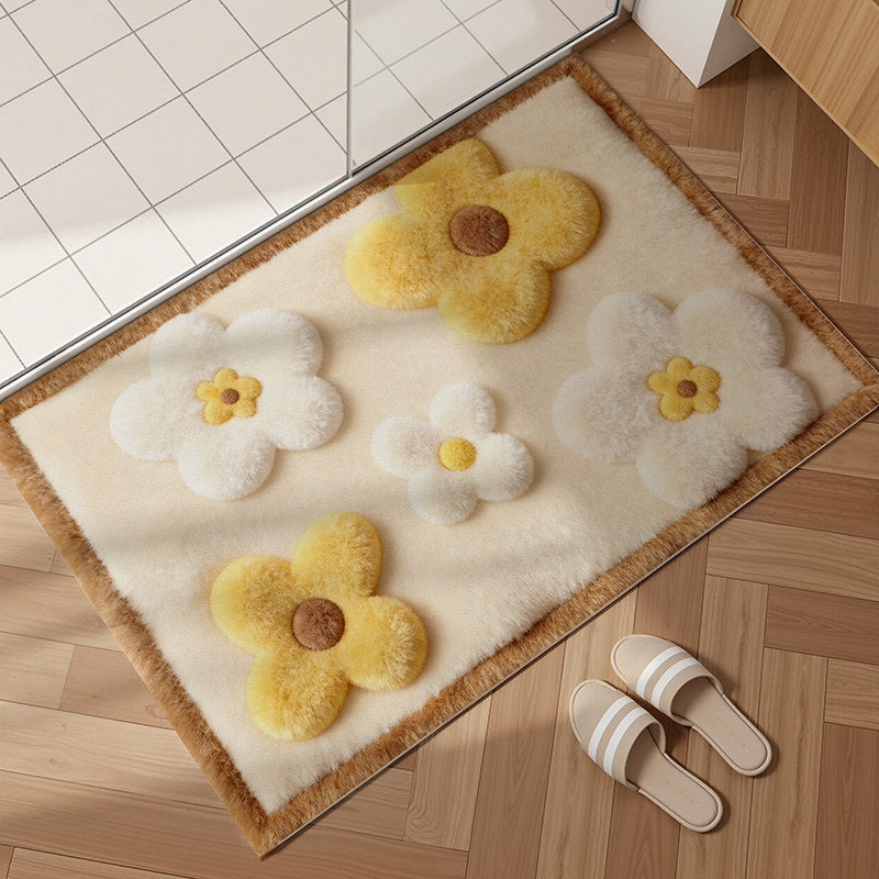 Plush Bear Pattern Bath Mat — product view 5