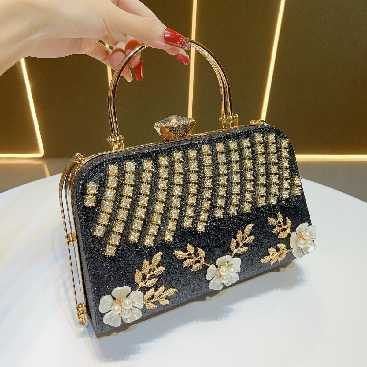 Luxurious Embellished Evening Handbag — product view 6