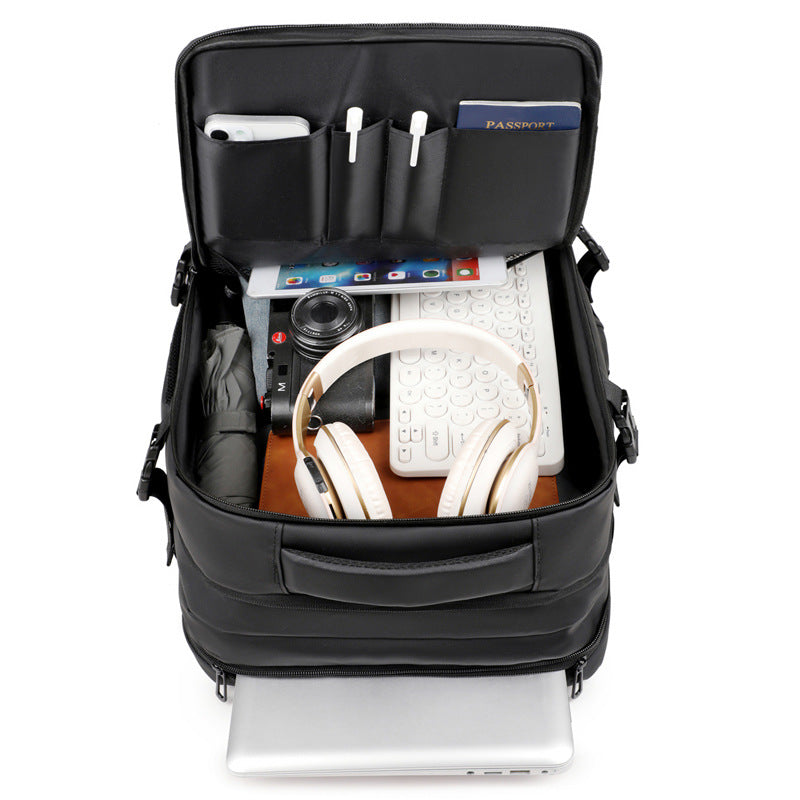 Elegant Laptop Backpack with Innovative Storage and Practical Compartments LoungeYard — product view 3