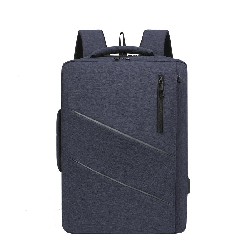 Slim Multi-Compartment Laptop Backpack LoungeYard — product view 4