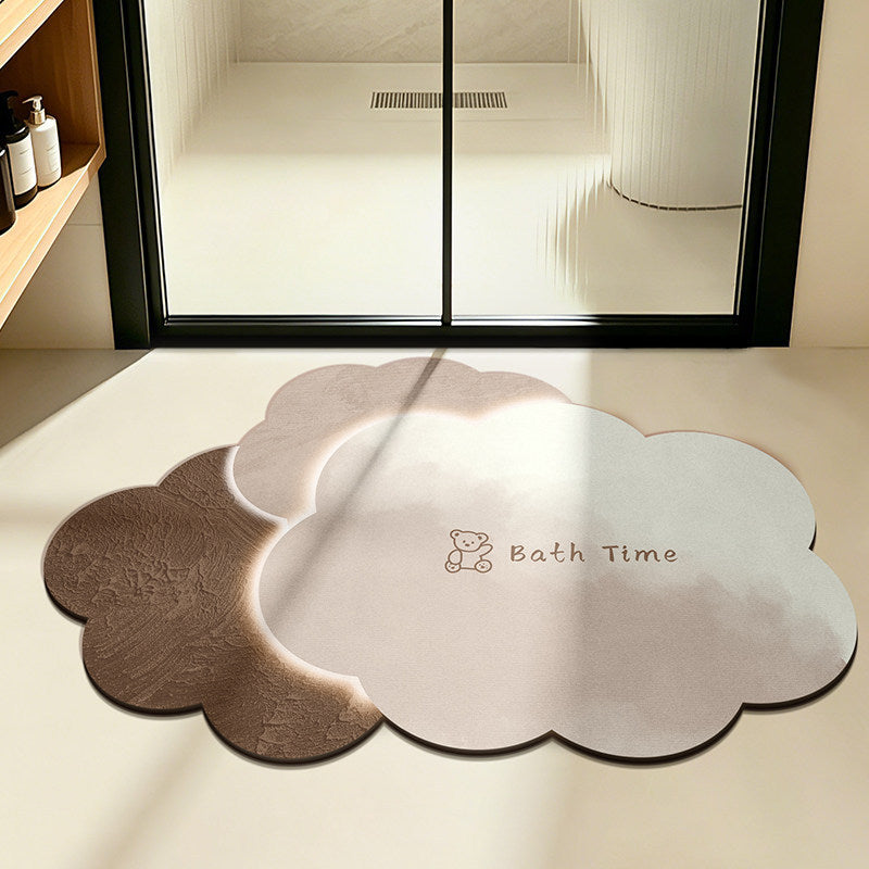Cute Dog Themed Bath Mat for Home — product view 6