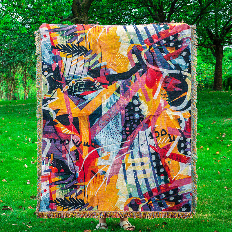Artistic Throw Blanket — product view 3