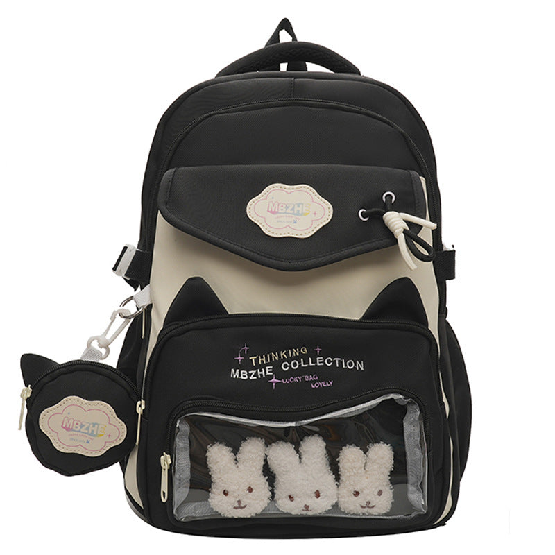Cute Cat-Ear Design Backpack — product view 1