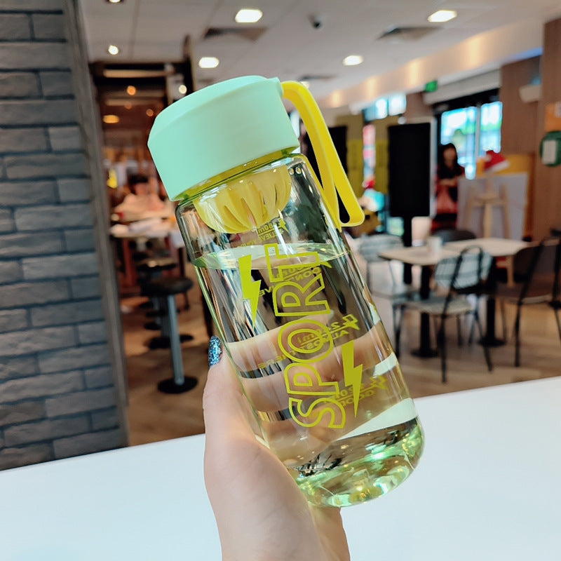 Women's Multifunctional Sport Water Bottle with Fruity Infuser LoungeYard — product view 7