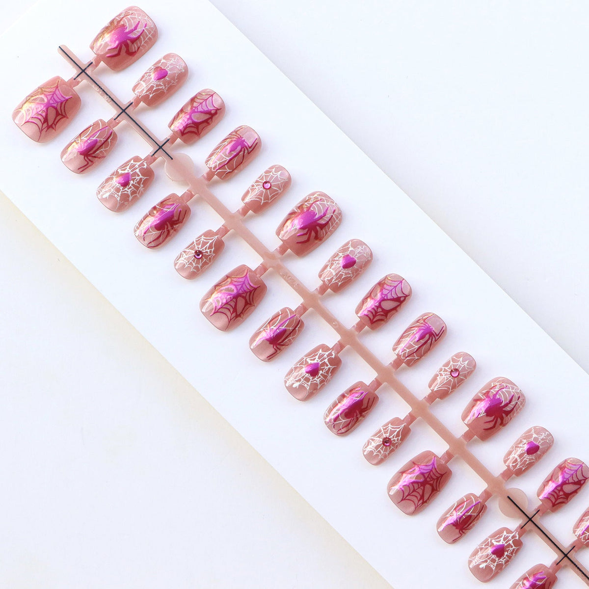 Spider Web Design Press-On Nail Set — product view 7
