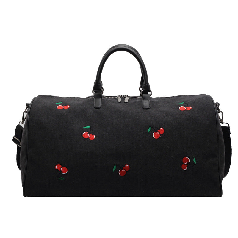 Embroidered Travel Duffel Bag LoungeYard — product view 5