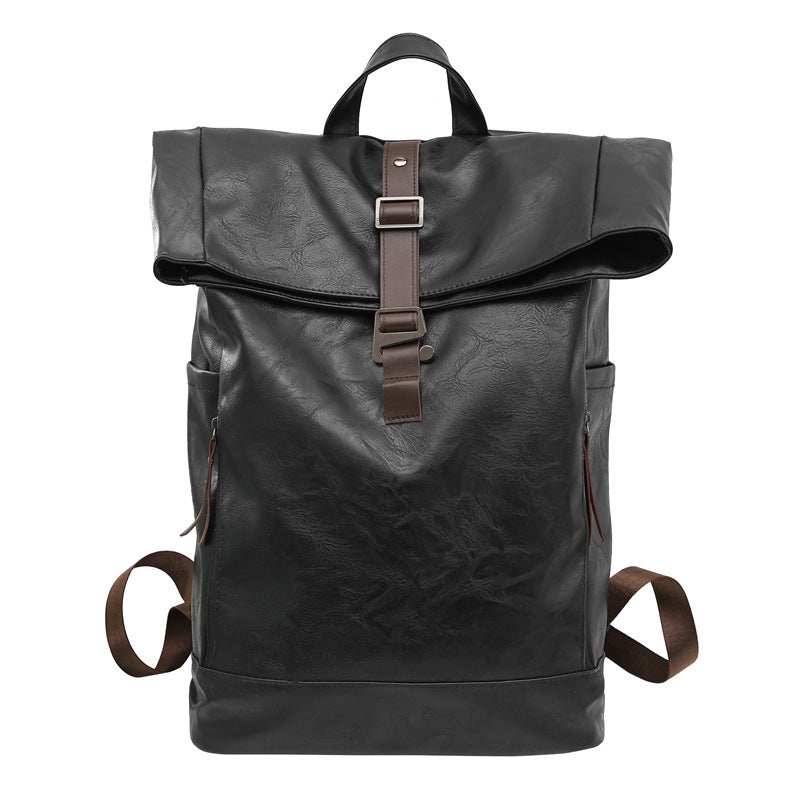 Casual Leather Backpack LoungeYard — product view 5