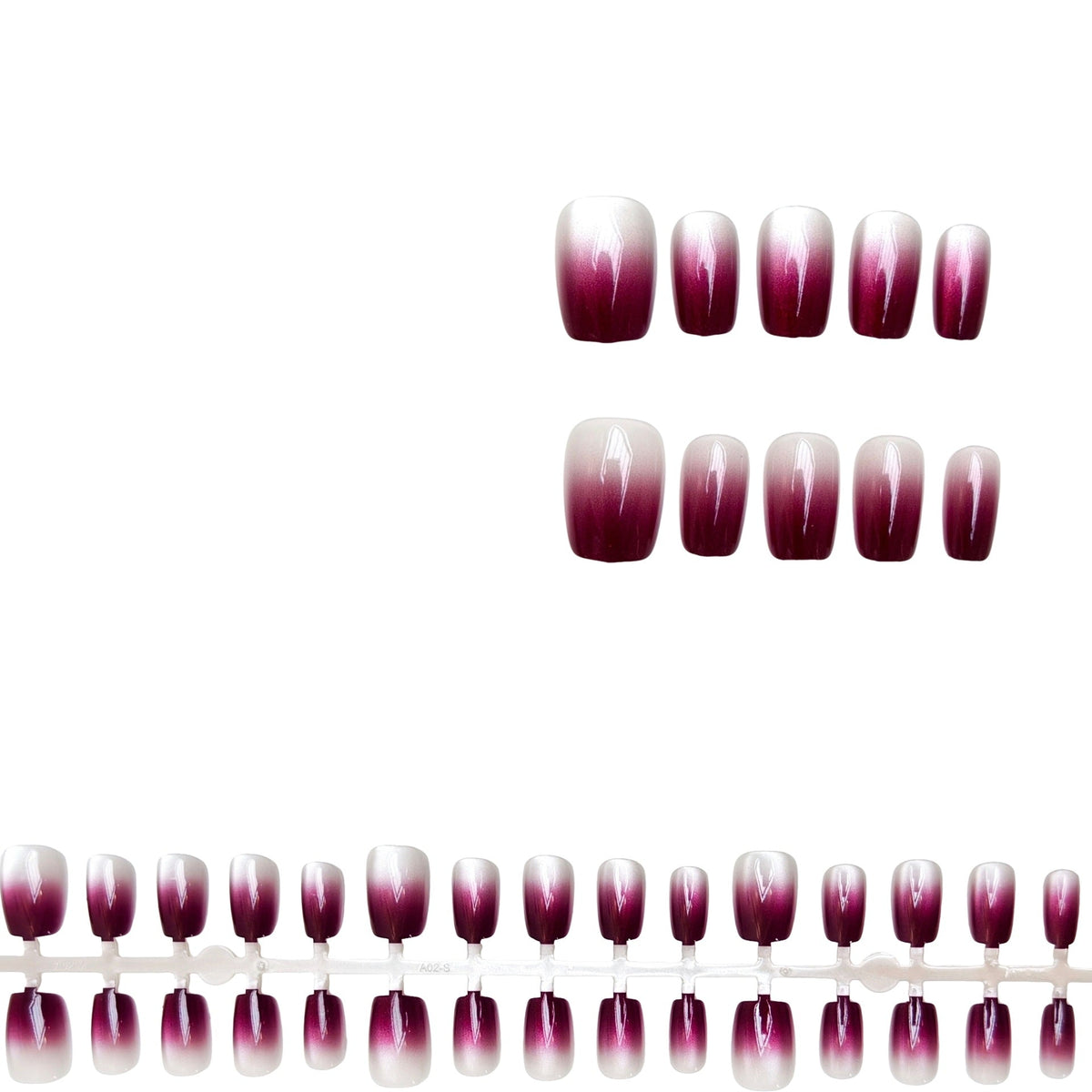 Ombre Glam Press-On Nail Set — product view 4