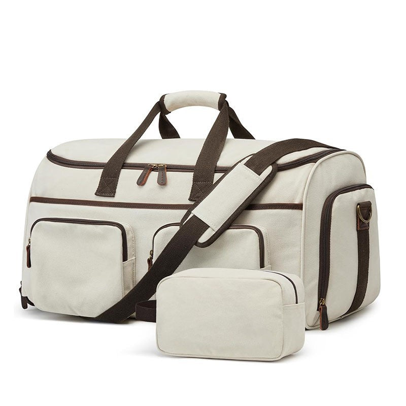 Premium Canvas Travel Duffle Bag LoungeYard — product view 5